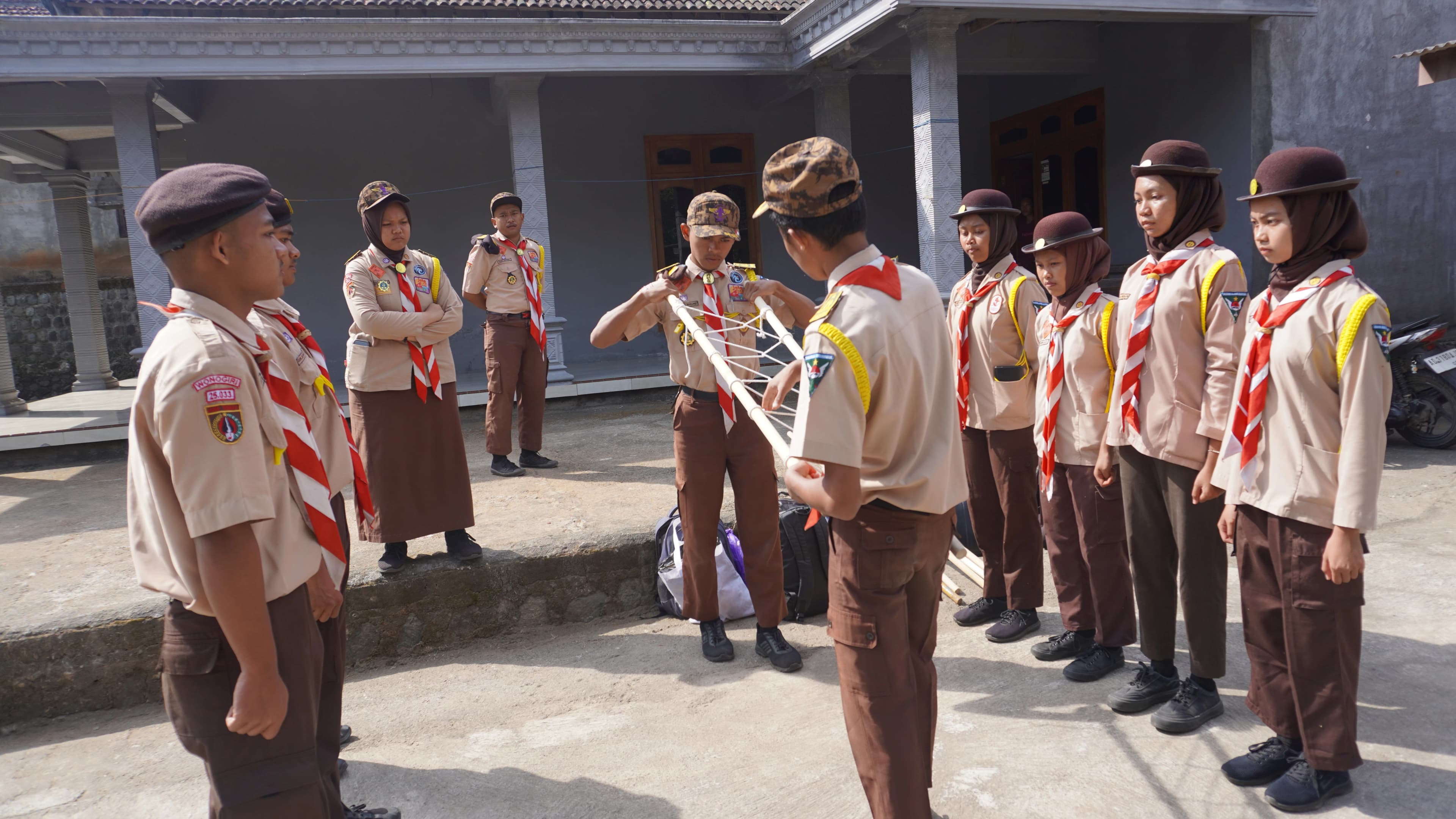 Upacara Pramuka Penegak