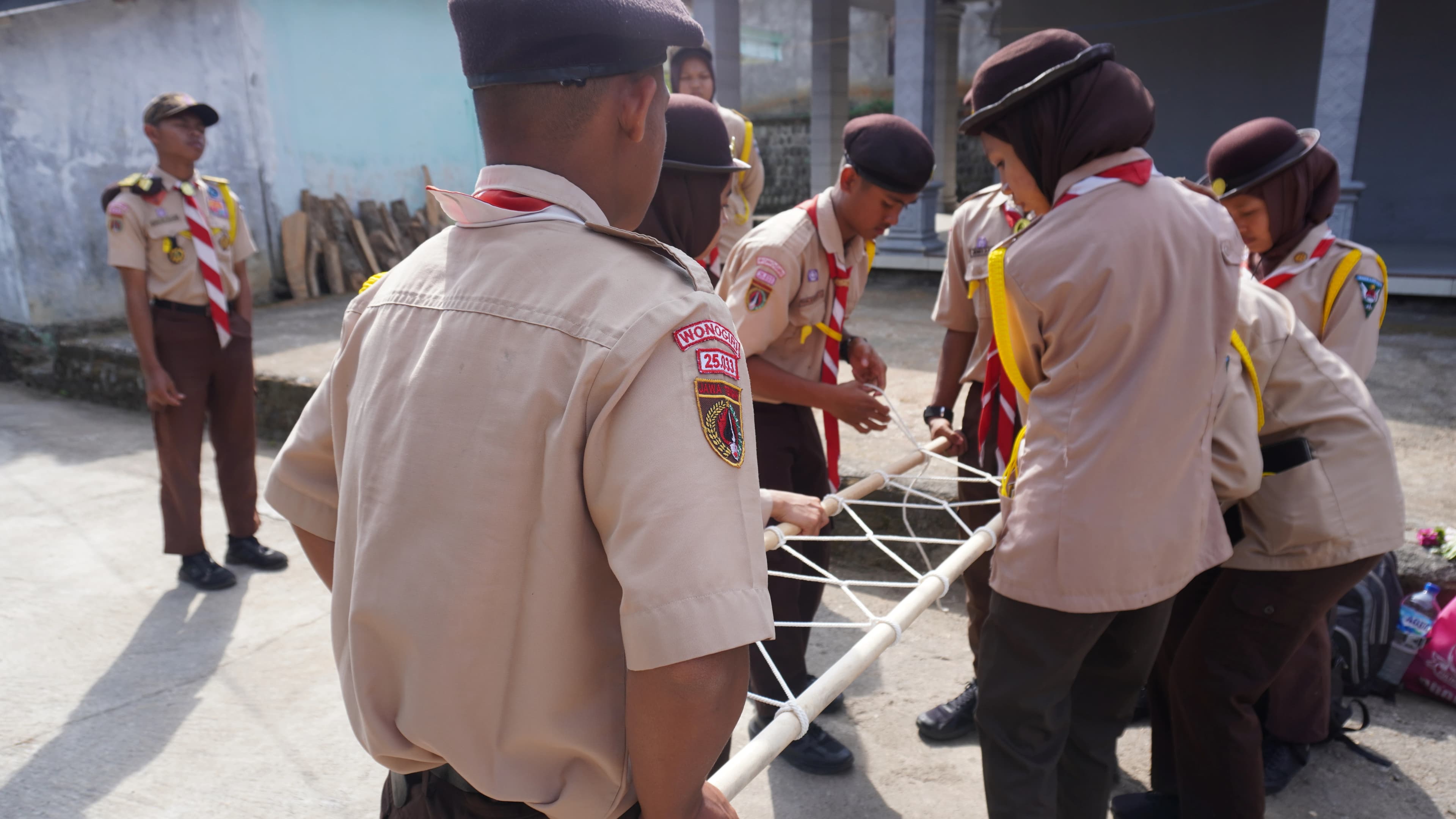 Latihan Sandi Pramuka
