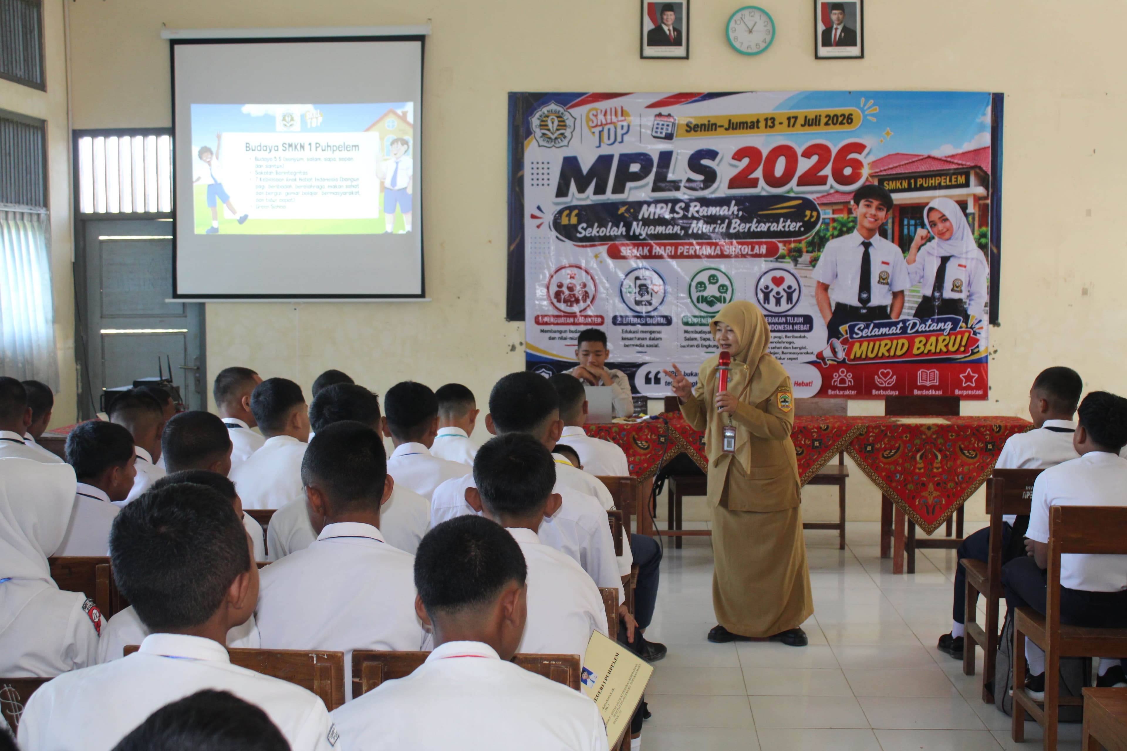 MPLS SMK Negeri 1 Puhpelem Tahun Pelajaran 2026/2027: Membangun Karakter, Mengenalkan Lingkungan Sekolah, dan Menyiapkan Generasi Unggul